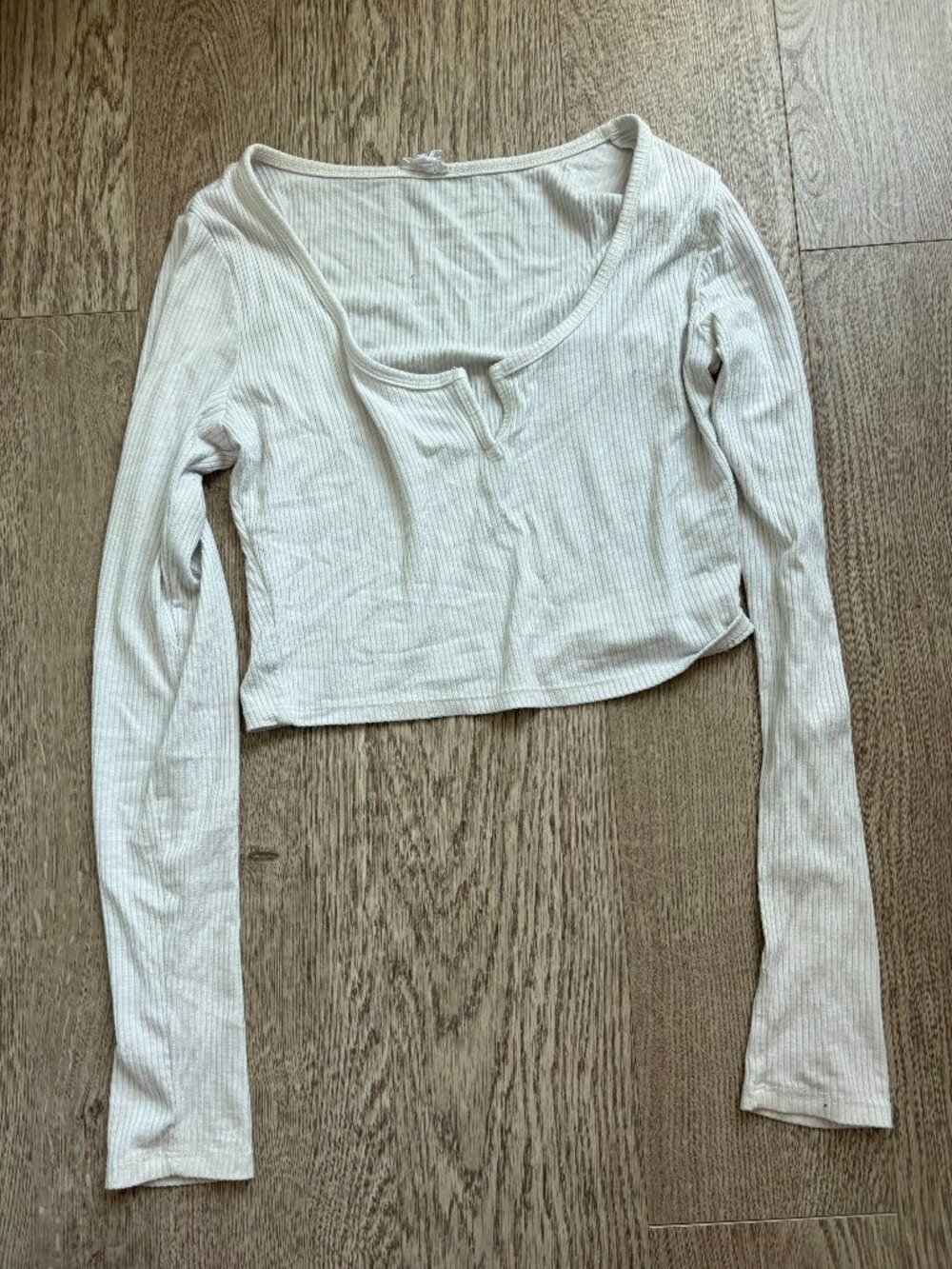 GARAGE WHITE LONG SLEEVE